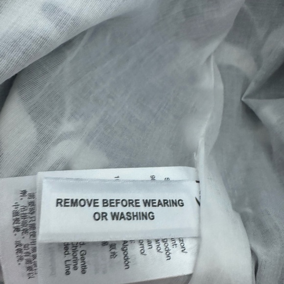 Donna Karan NWT Floral Print Cold Shoulder Dress Size 8 - Picture 12 of 12